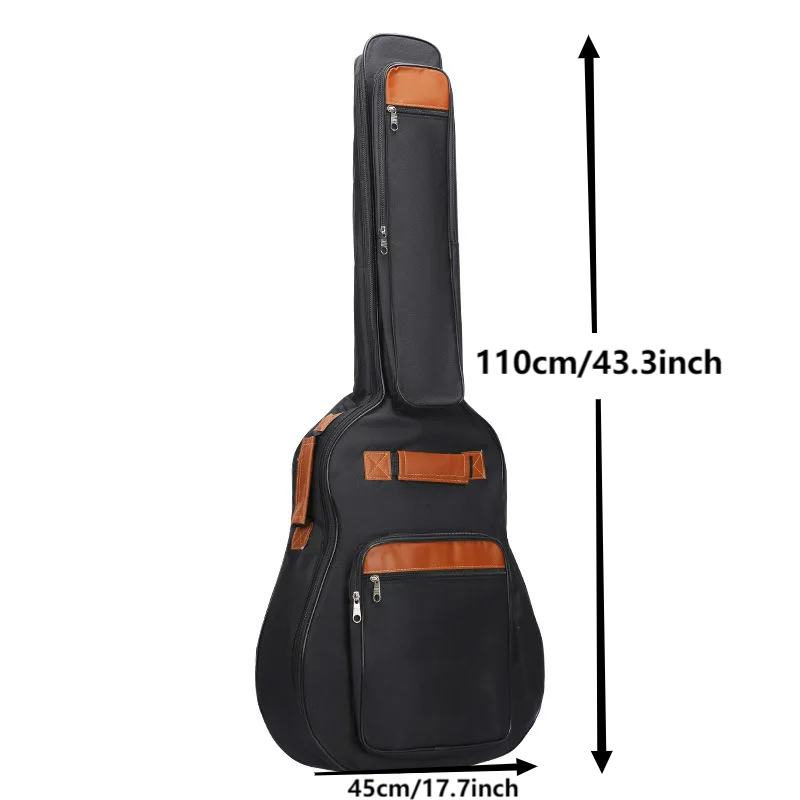 Gig Bag 5 Pockets Waterproof Acoustic Guitar Case