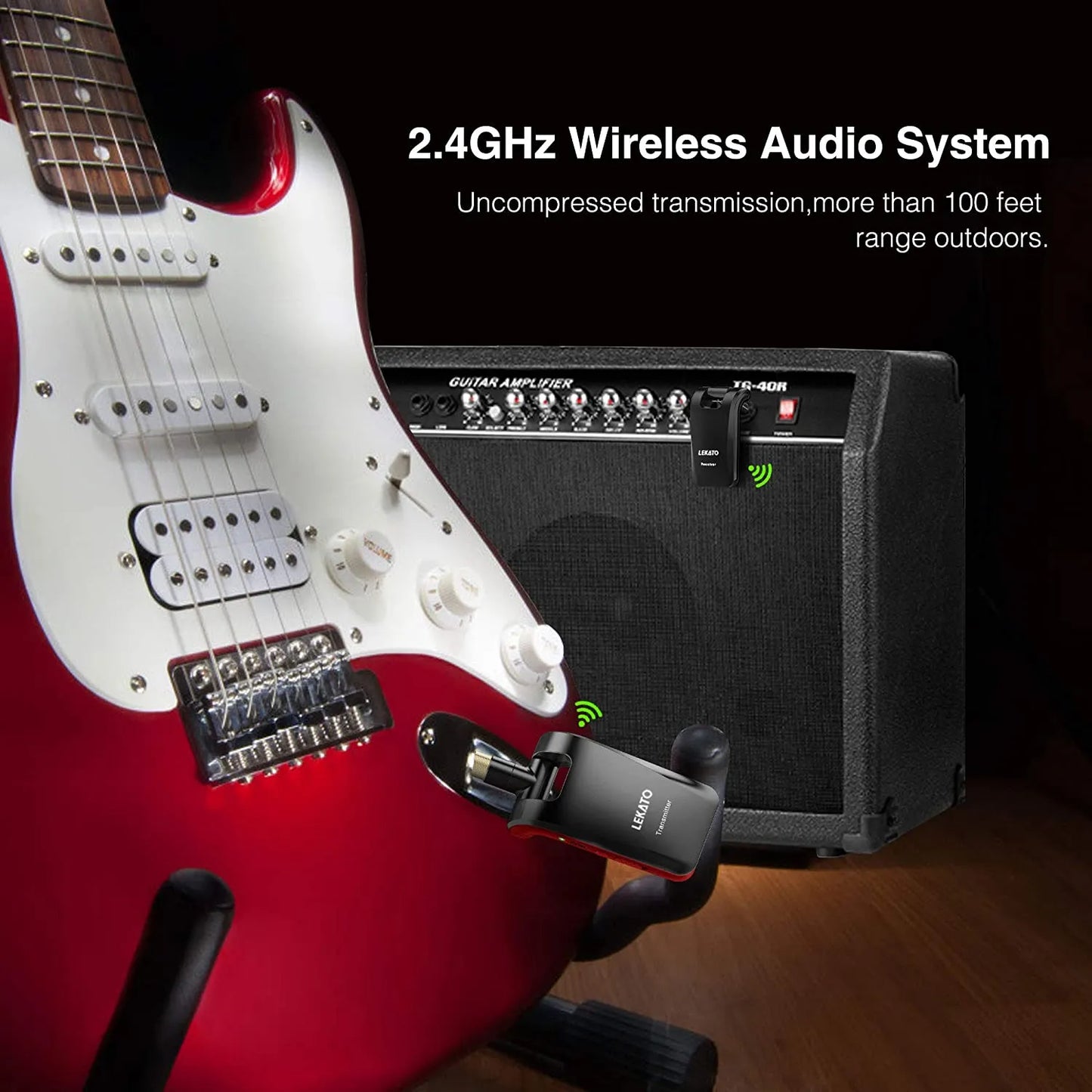 Wireless Guitar System Wireless Guitar Transmitter Receiver