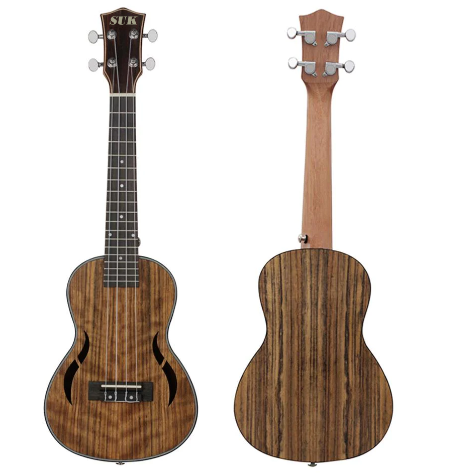 Beautiful walnut wood ukulele-23/26 inch guitar