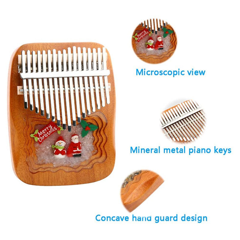 Kalimba 17 Keys micro-landscape Thumb Piano Christmas Gifts For Music Lover - give5me