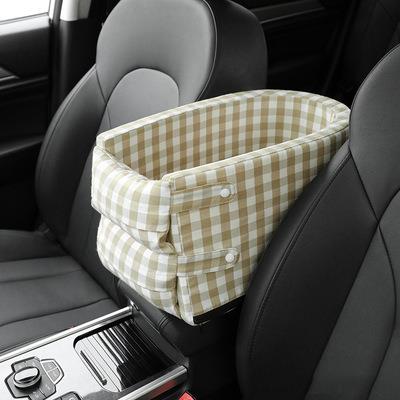 Portable Pet Dog Car Seat Central Control Bed For Small Dog Cat Travel