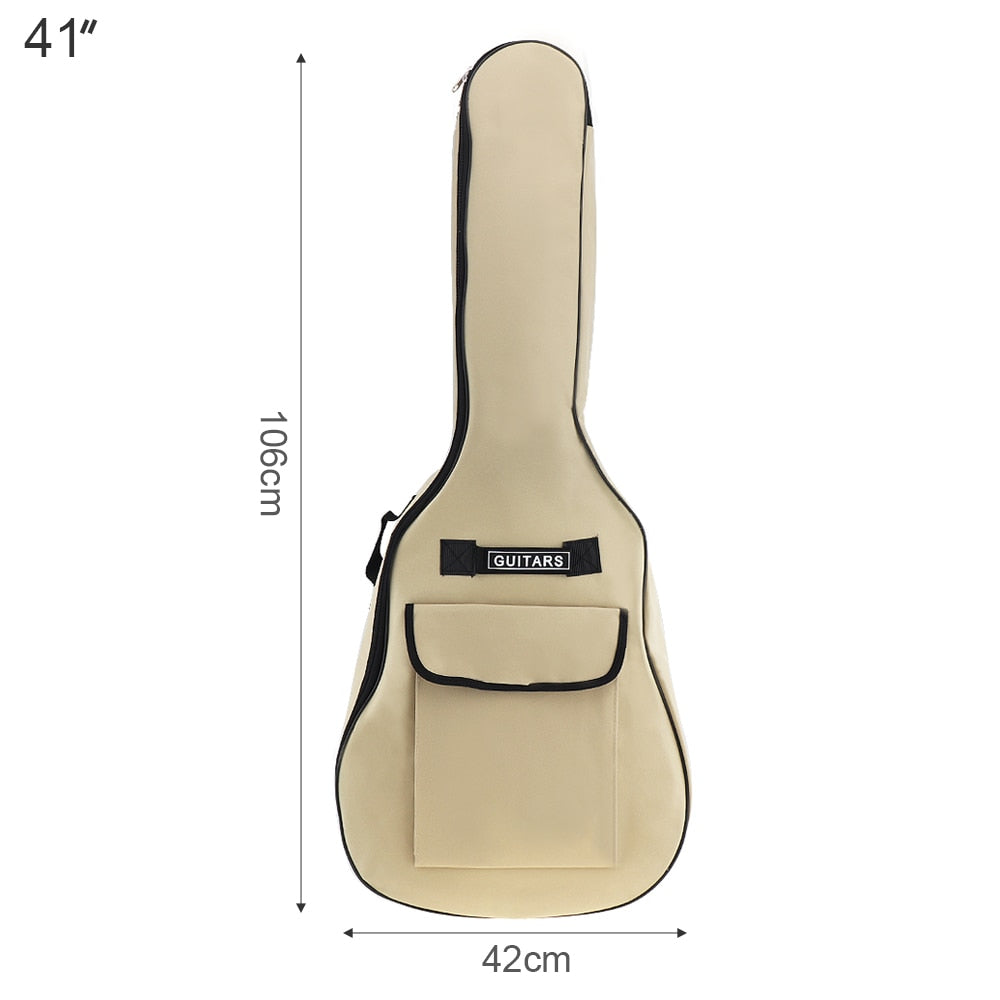 Acoustic Guitar Gig Bag Waterproof Oxford