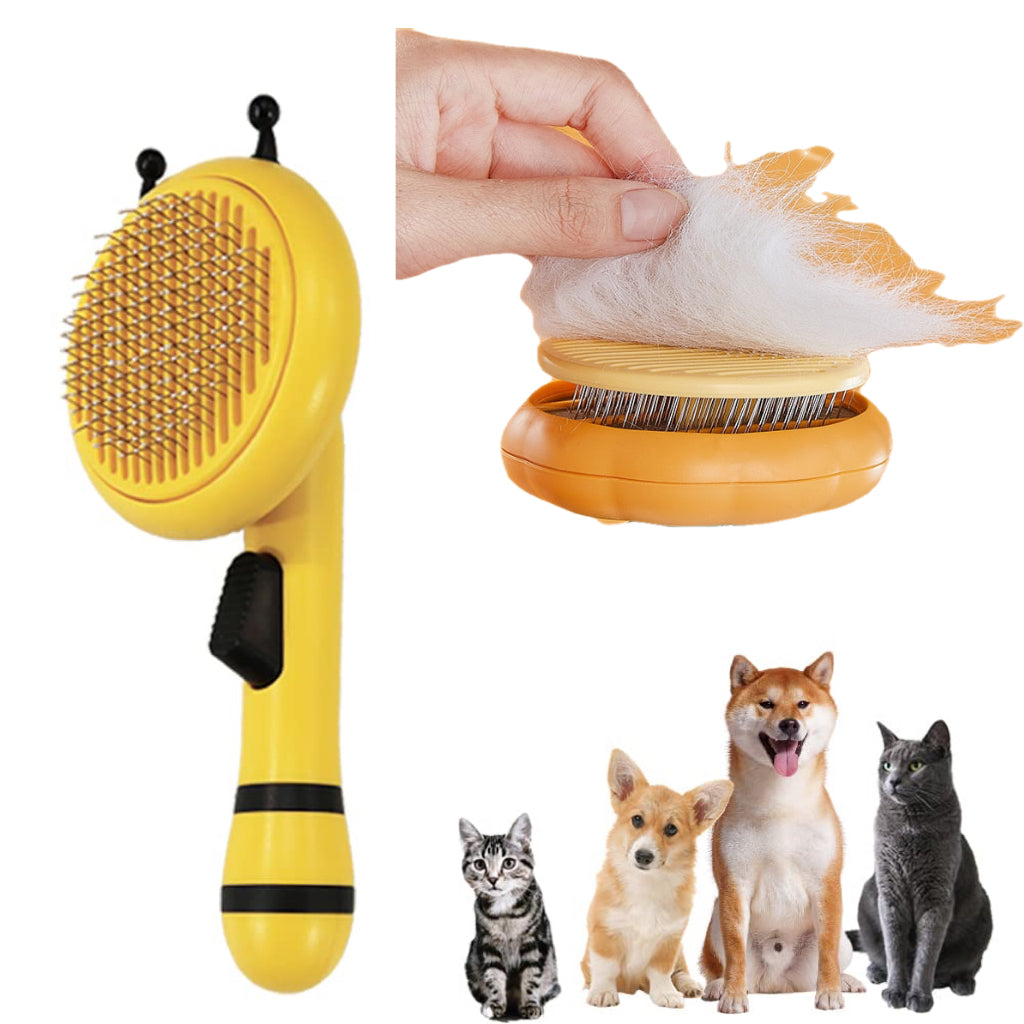 Pumpkin Pet Brush Slicker Brush Dog Cat Grooming Comb